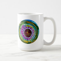 Mantra Mug com portal de oração - reforçado