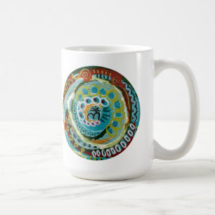 Caneca De Café Mantra mug com portal de orações - Presença