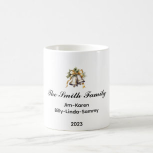 Caneca De Café Manutenção Personalizada de Natal Familiar