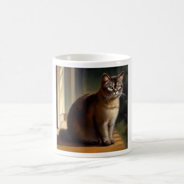 Caneca De Café Manx Cat (Centro)