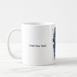 Caneca De Café Mão Cósmica Fantasia Sombria