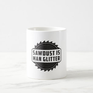 Caneca De Café Mão-de-Madeira Carpinteiro Funny Gift