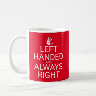 Caneca De Café MÃO ESQUERDA E SEMPRE CERTA, Mão de café