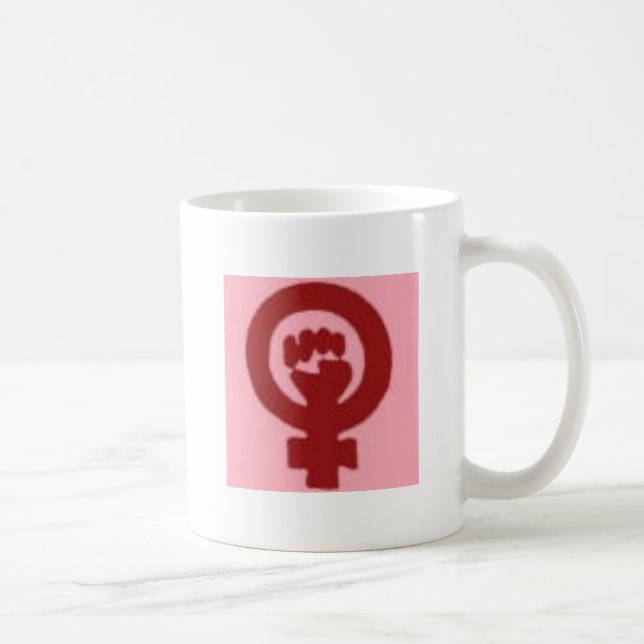 Caneca De Café Mão feminista (Direita)