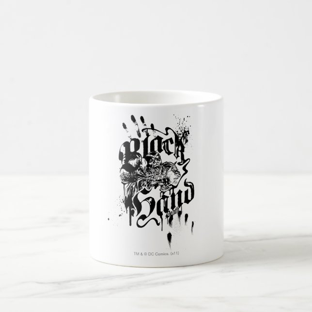 Caneca De Café Mão Preta - Colagem (Centro)