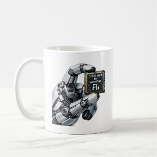 Caneca De Café Mão Robótica