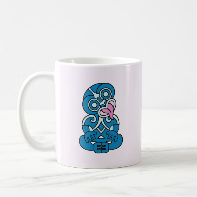 Caneca De Café Maori Hei Tiki (Esquerda)