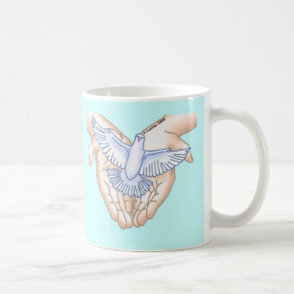 Caneca De Café Mãos Cristãs Dove