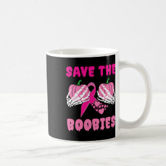 Caneca De Café Mãos De Esqueleto Salvem Os Canceres De Mama Ies
