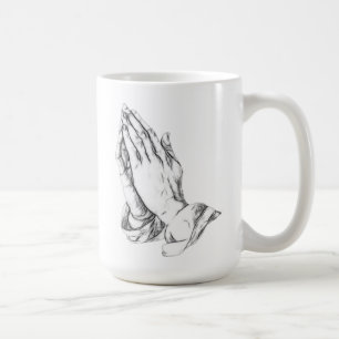 Caneca De Café Mãos de oração