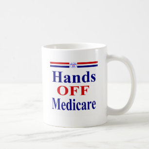 Caneca De Café Mãos fora de Medicare