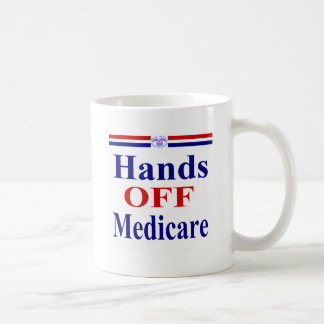 Caneca De Café Mãos fora de Medicare