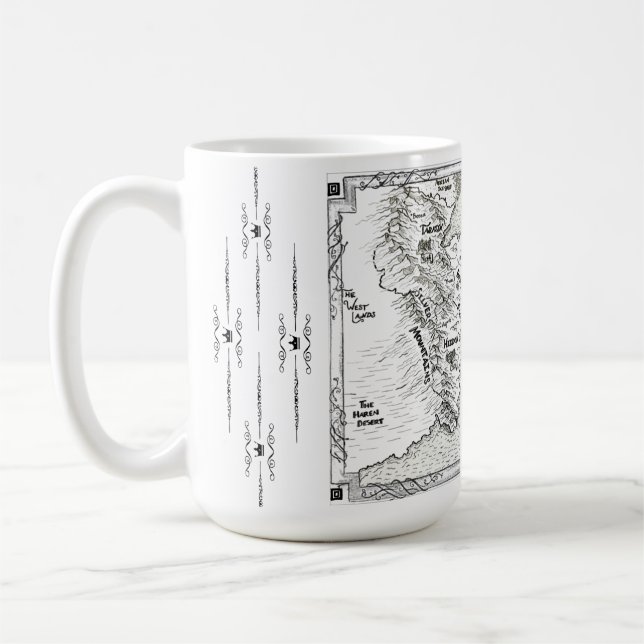 Caneca De Café Map Mug da Península Magia (Esquerda)