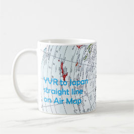 Caneca De Café Mapa Aéreo