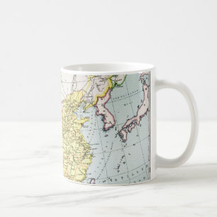 CANECA DE CAFÉ MAPA: CHINA, 1910
