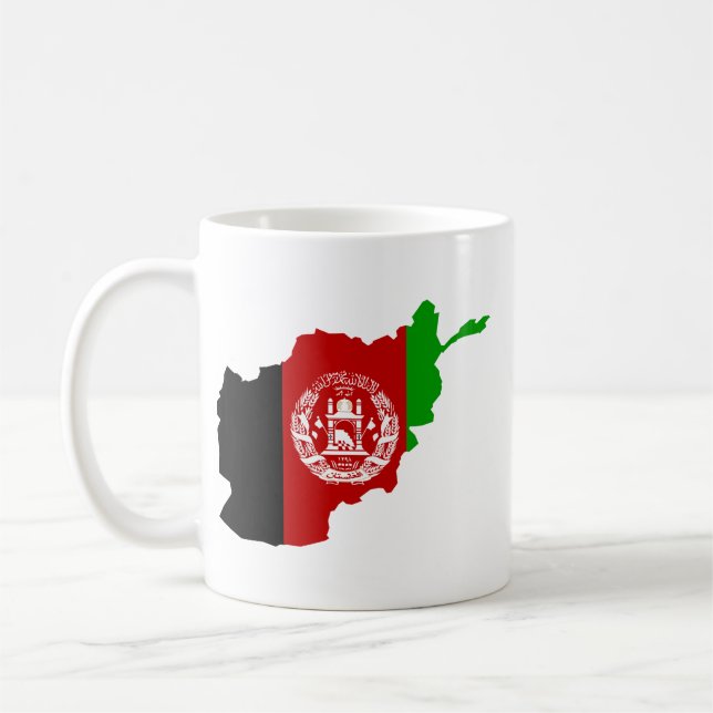 CANECA DE CAFÉ MAPA DE AFEGANISTÃO (Esquerda)