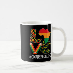 Caneca De Café Mapa de Amor do Conselheiro História Afro-American