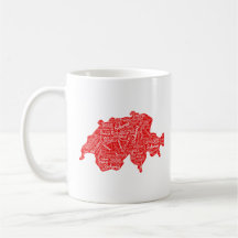 Mapa de Palavras de Suiça