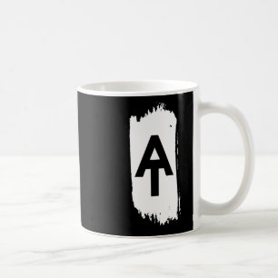 Caneca De Café Mapa de Souvenir da Trilha Appalachiana Caminhando