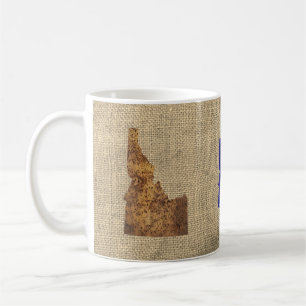 Caneca De Café Mapa de Spud Idaho
