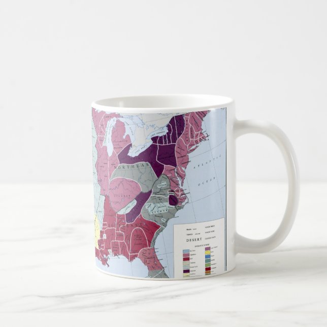 CANECA DE CAFÉ MAPA: INDIANOS AMERICANOS (Direita)