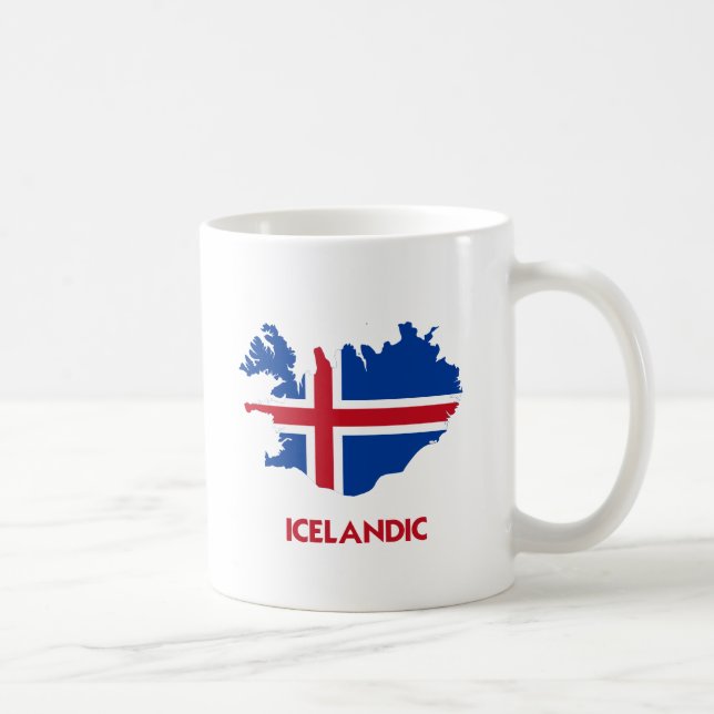 CANECA DE CAFÉ MAPA ISLANDÊS (Direita)