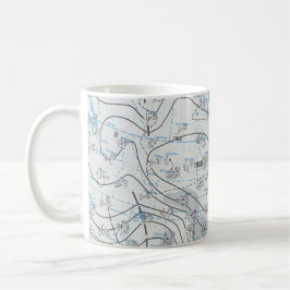 Caneca De Café Mapa Meteorológico Nacional