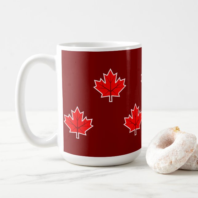 Caneca De Café Maple Leaf Mug (Com Donut)