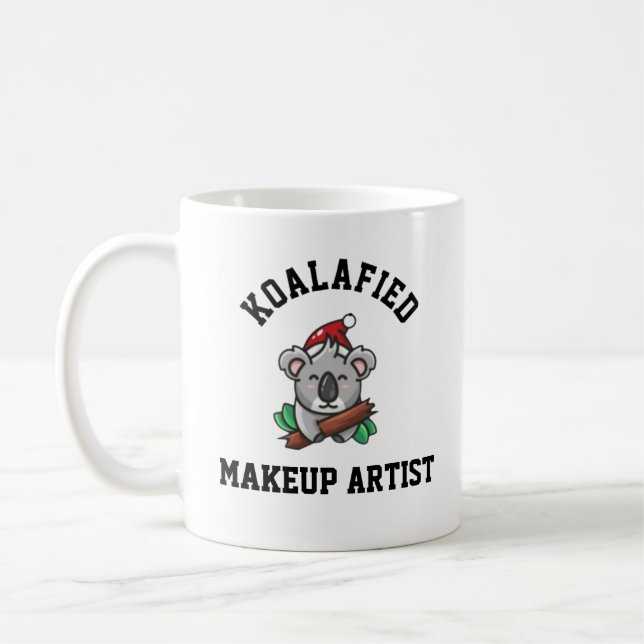 Caneca De Café Maquiador Koalafied  (Esquerda)