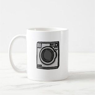 Caneca De Café Máquina de Lavar Desajeitada