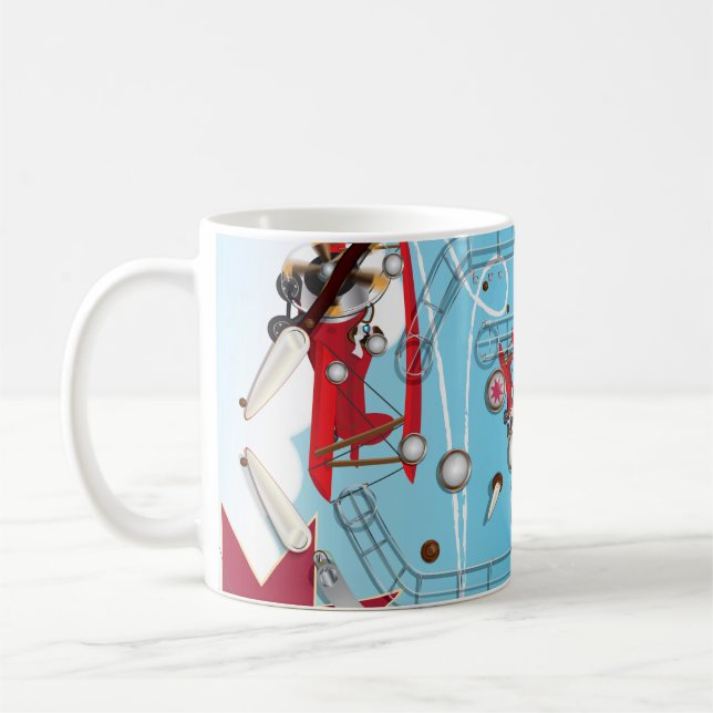 Caneca De Café Máquina de Pinball (Esquerda)