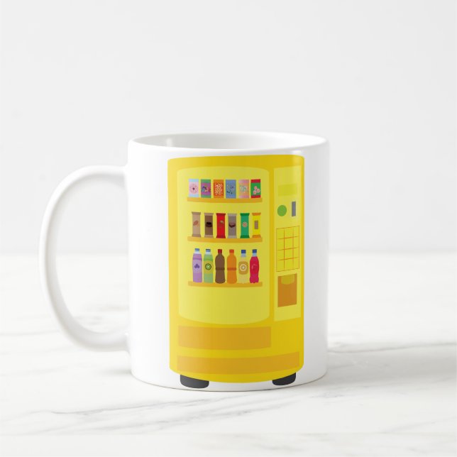 Caneca De Café Máquina de Venda (Esquerda)