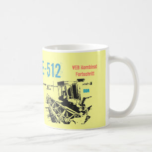 Caneca De Café Maquinarias agrícolas DDR desenho