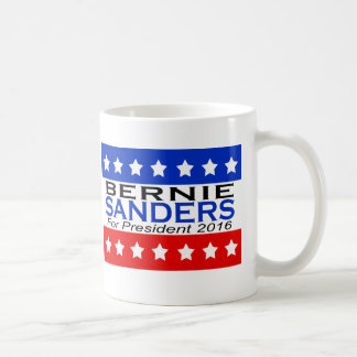 Caneca De Café Máquinas de lixar de Bernie para o presidente 2016