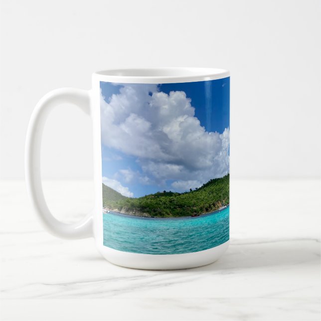 Caneca De Café Mar de Caribe (Esquerda)