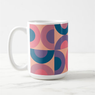 Caneca De Café Mar de Coral Moderno do Século médio