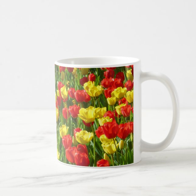 Caneca De Café Mar de Tulips III (Direita)