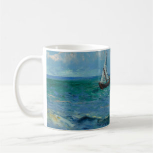Caneca De Café Mar em Les Saintes Maries de la Mer Van Gogh