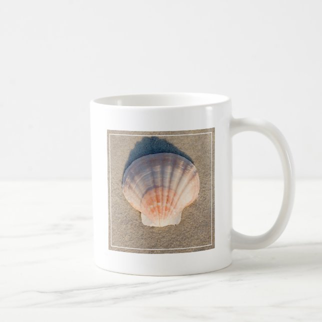 Caneca De Café Mar Shell que coloca no Sandy Beach (Direita)