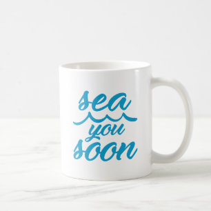 Caneca De Café Mar-te em breve