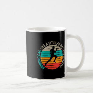 Caneca De Café Maratona De Pai S Biathlon Runner Para Pais