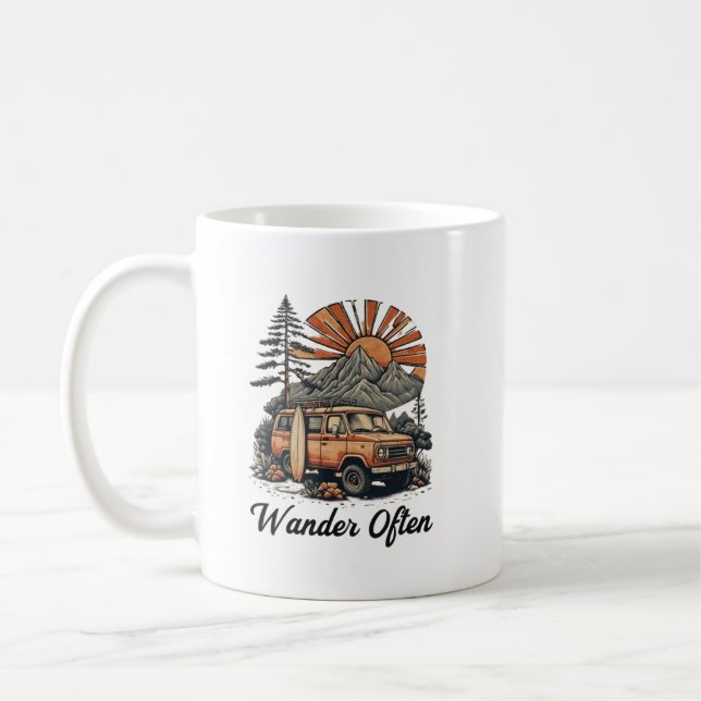 Caneca De Café Maravilha Frequentemente (Esquerda)