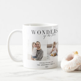 Caneca De Café Maravilhas do seu amor Natal religioso