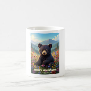 Caneca De Café Maravilhas Selvagens de Gatlinburg Smokey Mountain