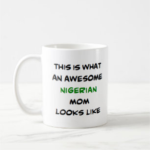 Caneca De Café maravilhosa mãe nigeriana