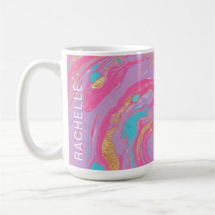 Caneca De Café Marbled Swirl