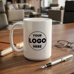 Caneca De Café Marca Corporativa Personalizada com Logotipo da Em