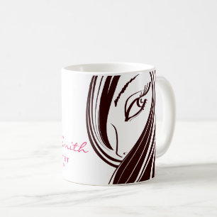Caneca De Café Marca da empresa Hair e Beauty Lash Extension