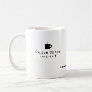 Caneca De Café marca de logotipo nome comercial personalizado