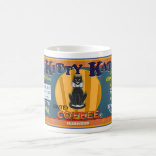 Caneca De Café Marca DO CAFÉ DO GATINHO VINTAGE